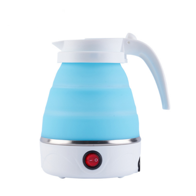 1.2L Mini Silicone Portable Collapsible Electric Kettle Foldable Electric Tea Kettle For Travel Camping