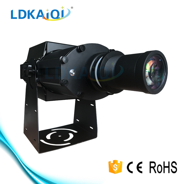 300W Gobo Projector Advertising Floor Static Rotation Outdoor IP65 Led Logo Projector Light