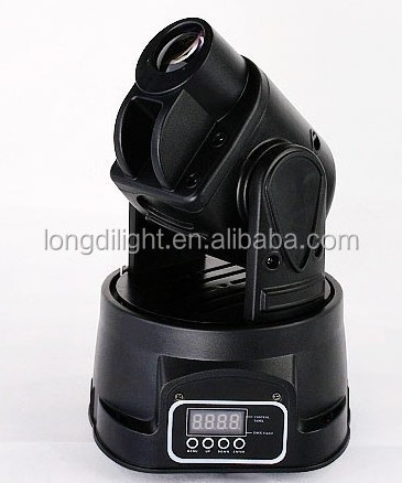 15 watts Club mini stage moving head / dj mini led moving head light / gobo spot led moving head light