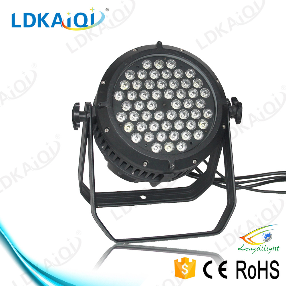 PAR led 54x3 RGBW full colour stage light outdoor waterproof IP65 led par lights dj equipment