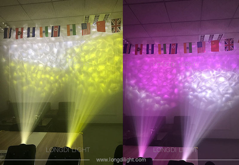 Popular stage lighting led gobo projector, led water effect light