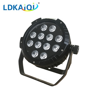 ip65 outdoor wifi IR control par can 9x12W 6in1 RGBWA UV led battery powered stage lighting dmx