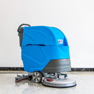 M2 Self-Propelled Battery Floor Cleaning Machine Hotel Garage Marble Floor Scrubber