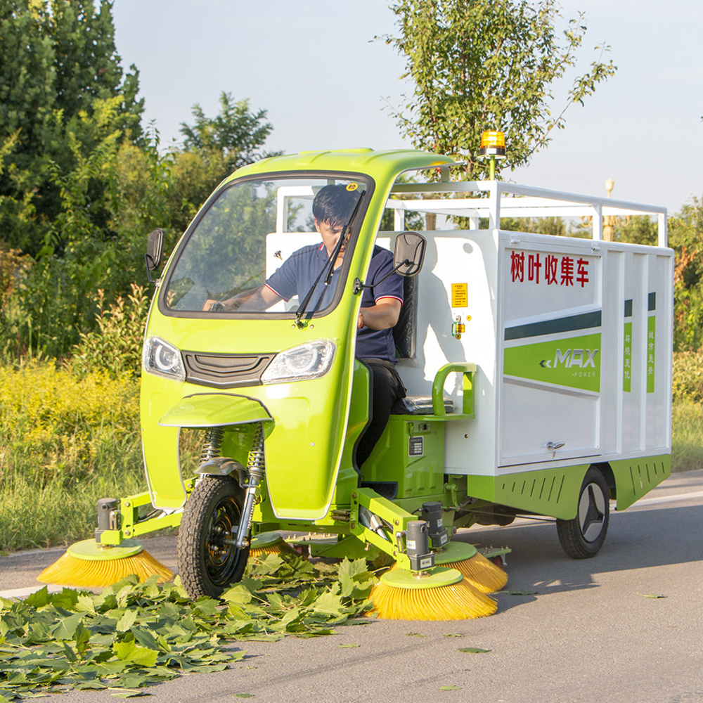 3 Wheel Steering Ride-On Lithium Battery Deciduous Leaf Floor Sweepers