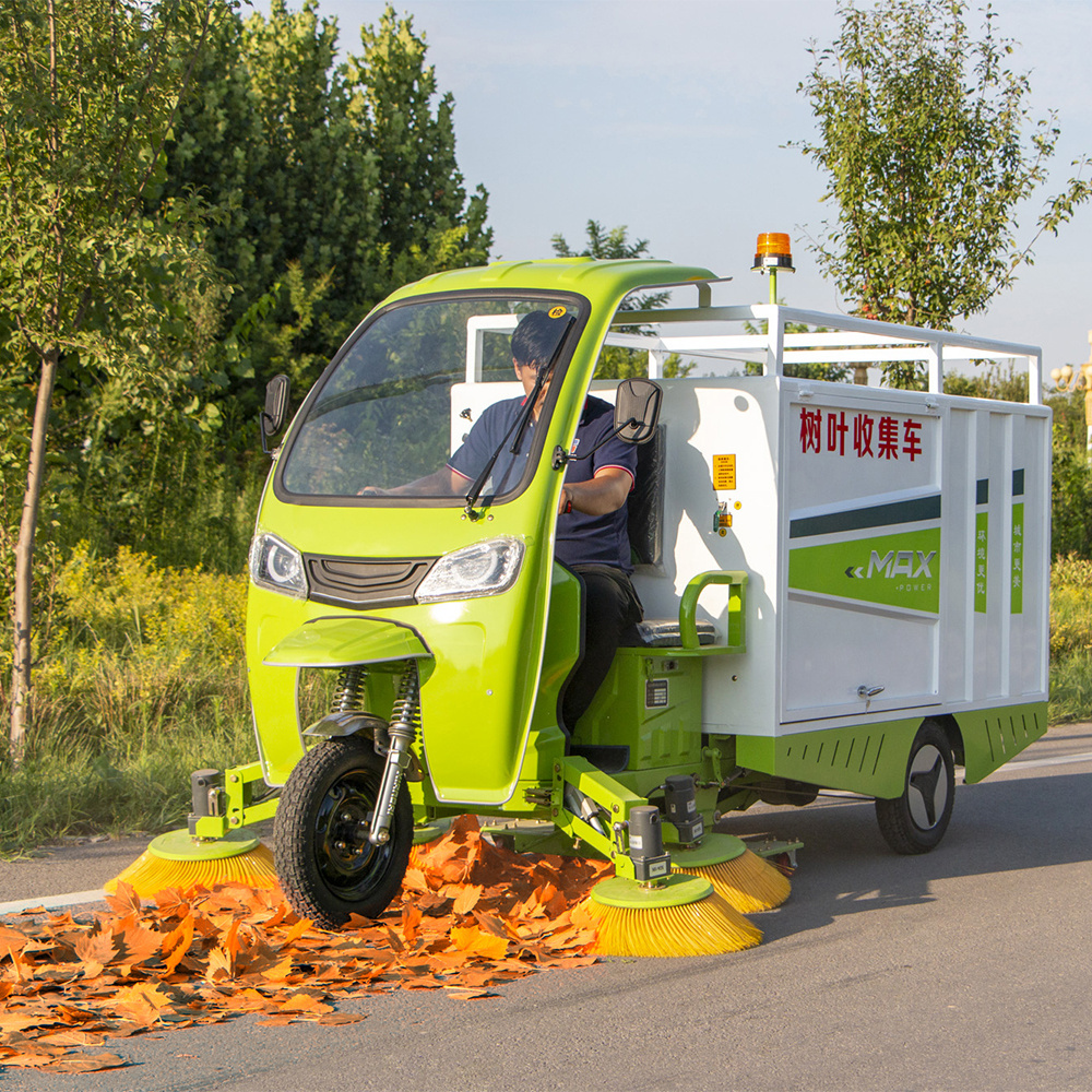 3 Wheel Steering Ride-On Lithium Battery Deciduous Leaf Floor Sweepers