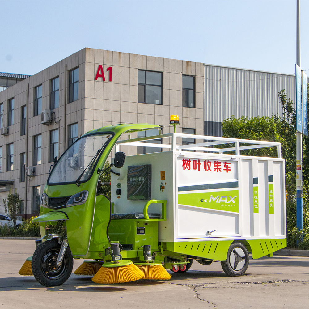 3 Wheel Steering Ride-On Lithium Battery Deciduous Leaf Floor Sweepers