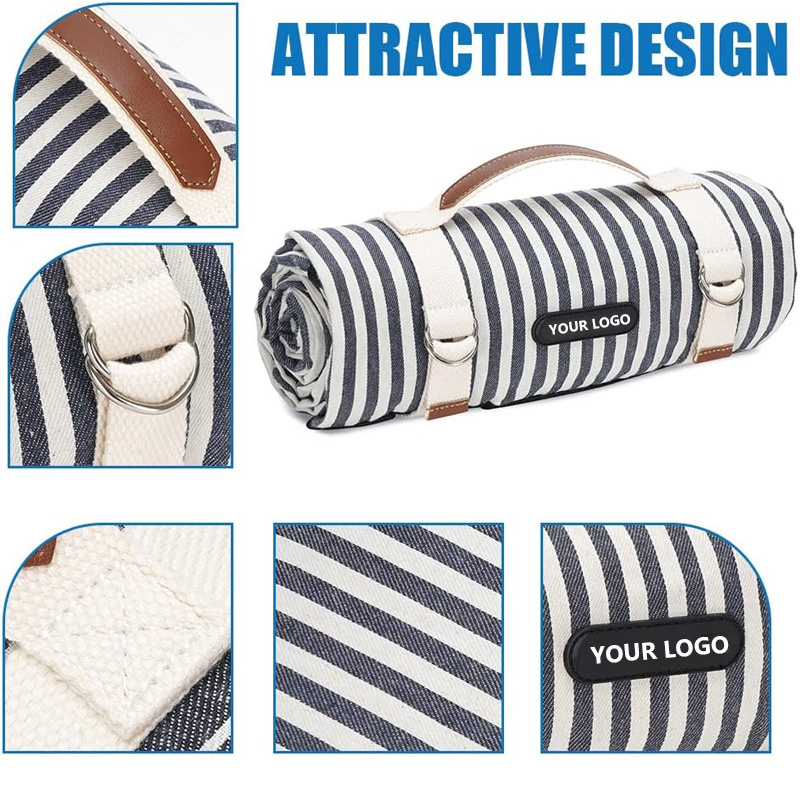 Hot Selling Waterproof 100% Polyester Outdoor Camping Party Durable Stuff Good Quality Picnic Blanket mat