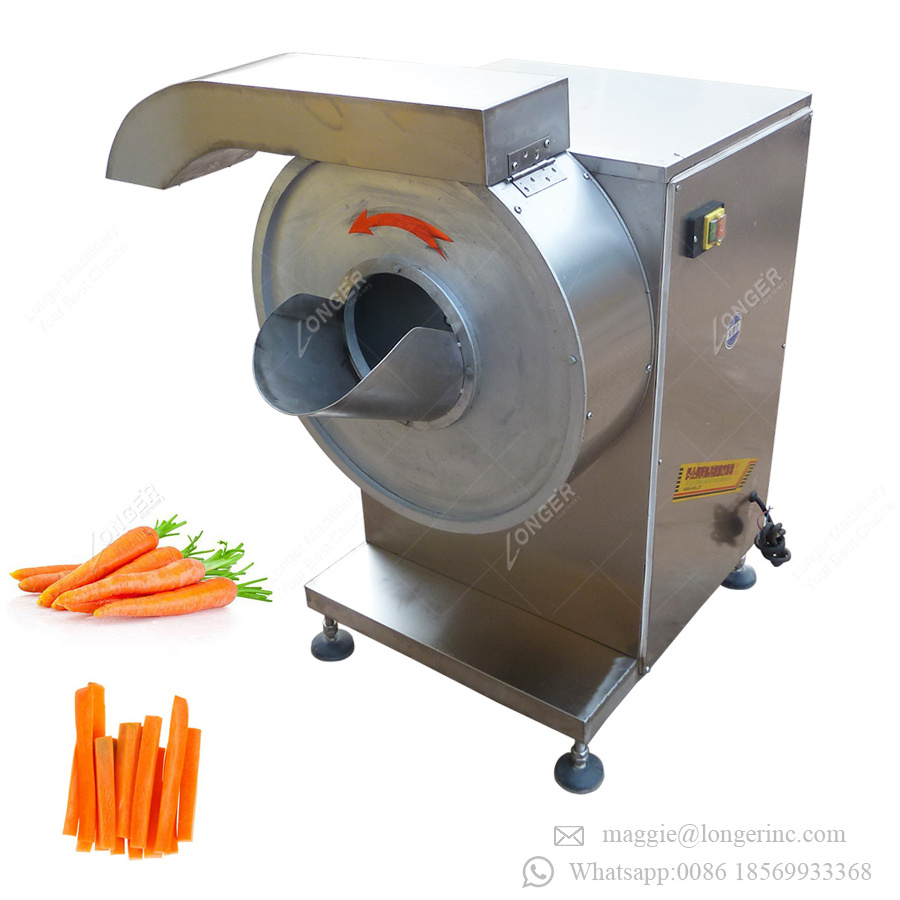 Industrial Fruit Vegetable Chips Cutting Machine Potato Crisp Stick Cutter Potato Peeler And Slicer Machine Price