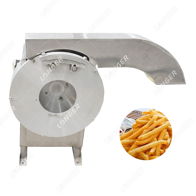 600kg/h Potato Cutter Slicer Slicing Potato Cutting Machine Chips