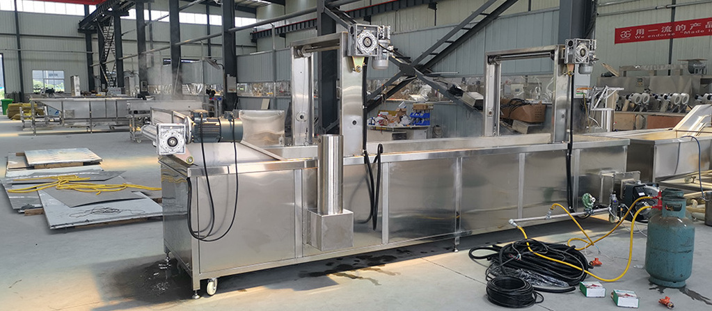 Stainless Steel Vegetable Blanching Machine | Potato Blanching Machine