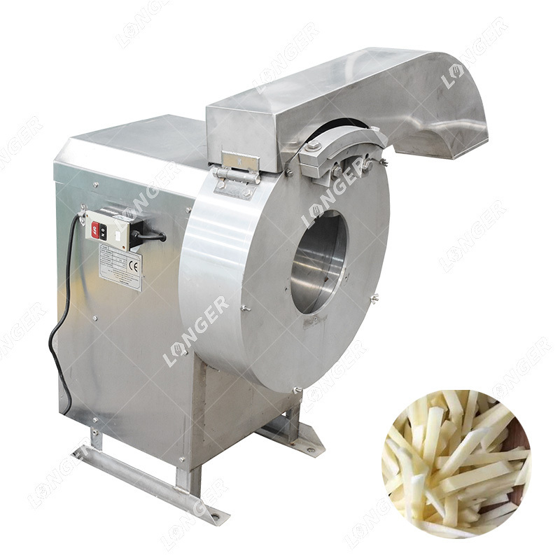 600kg/h Potato Cutter Slicer Slicing Potato Cutting Machine Chips