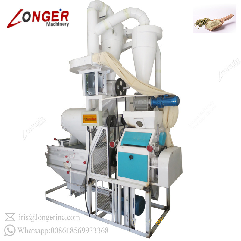 Automatic Quinoa Wheat Crushing Grain Electric Corn Mill Machine In China