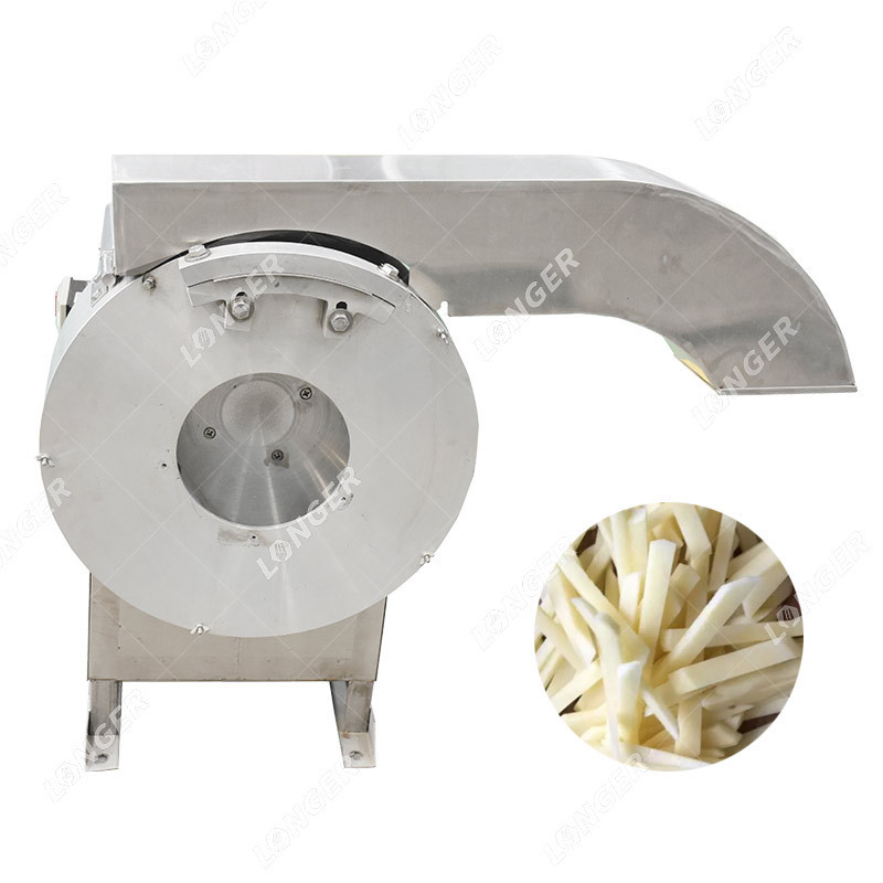 Commercial Sweet Cassava Slicer Potato Chips Cutter