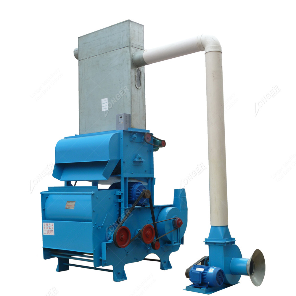 High Efficiency Automatic Double Roller Cotton Roller Gin Machinery Cotton Ginning Machine