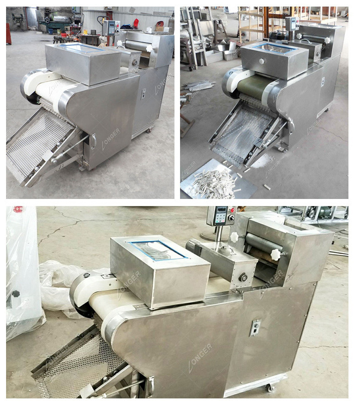 CE Approved Automatic Chin Chin Production Machine Chinchin Cutting Machine