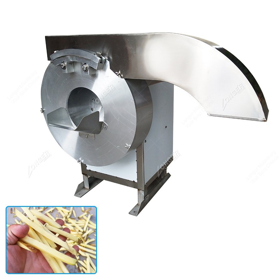 Industrial Fruit Vegetable Chips Cutting Machine Potato Crisp Stick Cutter Potato Peeler And Slicer Machine Price