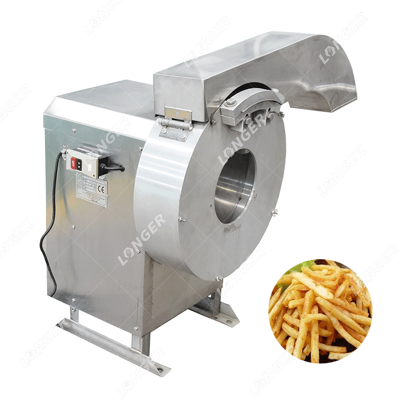 Commercial Sweet Cassava Slicer Potato Chips Cutter