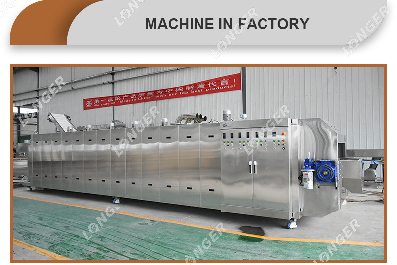 Automatic Almond Walnut Butter Roasting Machine Industrial Roasting Machine Peanut Roasting Seasoning Production Line