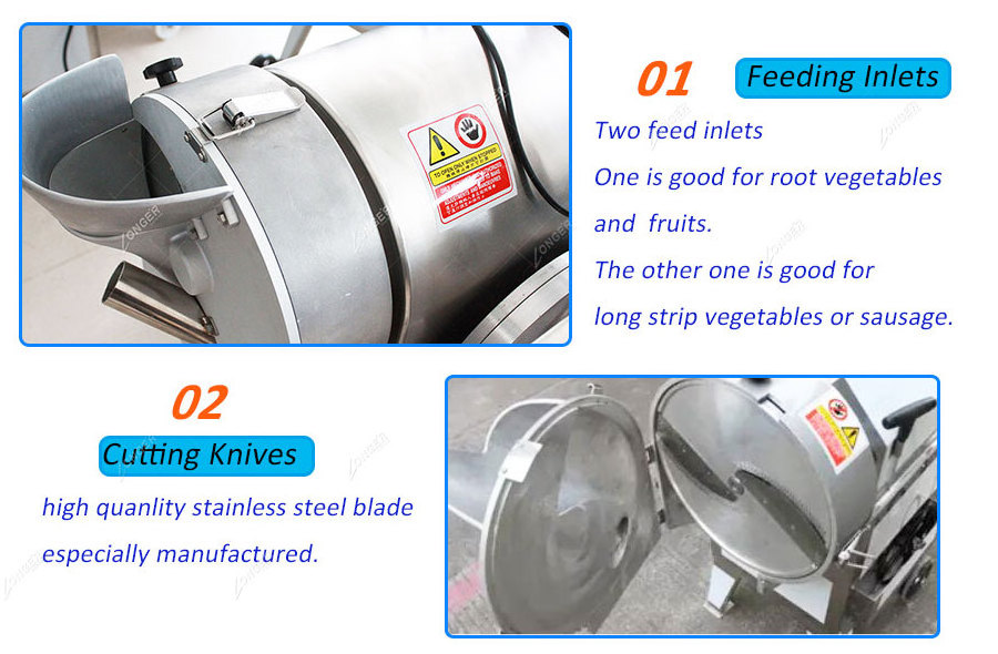 onion cutter / industrial onion cutter / garlic slicer