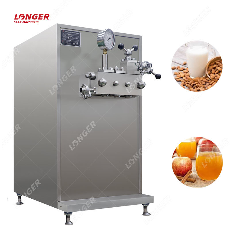 LFM High Pressure Food Mango Juice Homogenizer Machine Soymilk Honey Milk Pasteurizer And Homogenizer