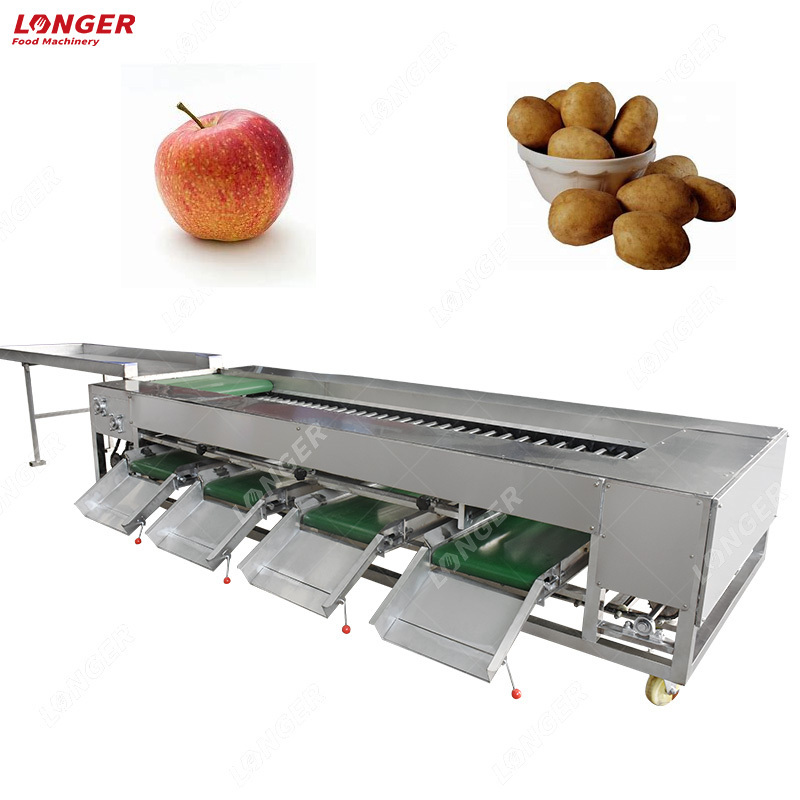 Potato Grading Fruit Orange Lemon Sorting Machine