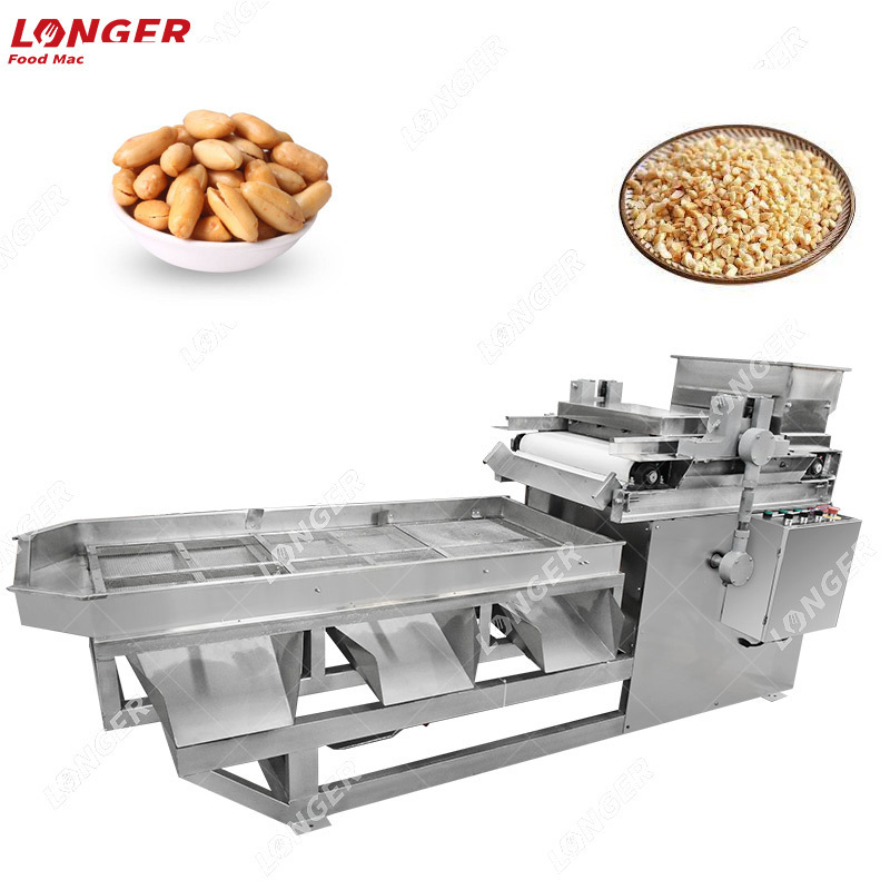 Electric Automatic Electric Almond Chopping Groundnut Cocoa Bean Crushing Peanut Cutter Soybean Cutting Cashew Herb Nut Cutter