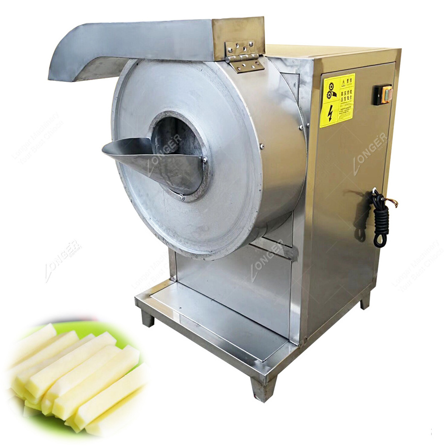 Industrial Fruit Vegetable Chips Cutting Machine Potato Crisp Stick Cutter Potato Peeler And Slicer Machine Price