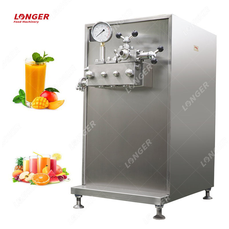 LFM High Pressure Food Mango Juice Homogenizer Machine Soymilk Honey Milk Pasteurizer And Homogenizer