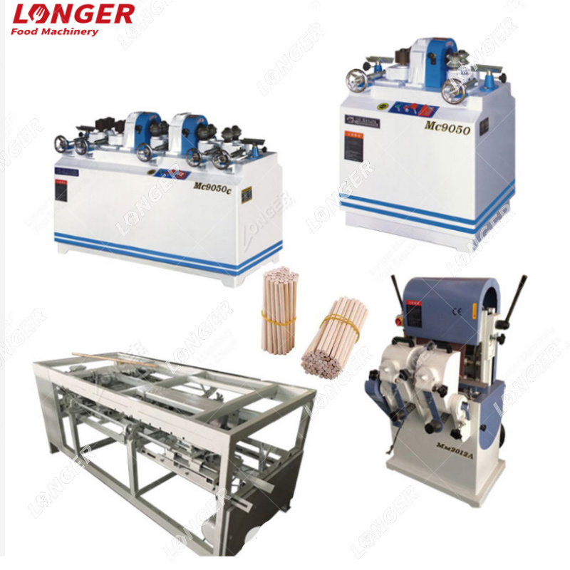 Commercial Wood Round Rod Making Machine/Broom Stick Molding Machine