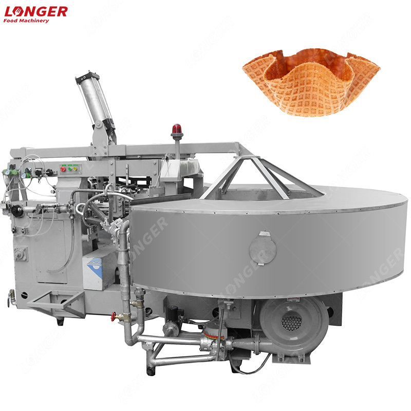 Rolled Cone Production Line Stroopwafel Maker Machine