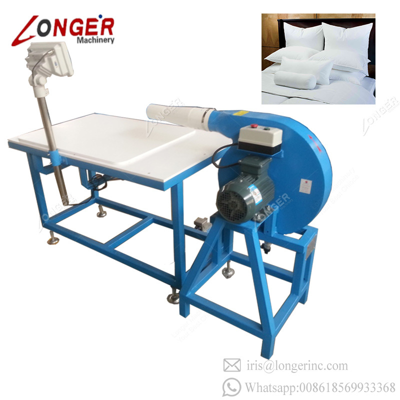 Automatic Latex Pillows Making Blowing Machine Polyester Fibre Pillow Filling Machine