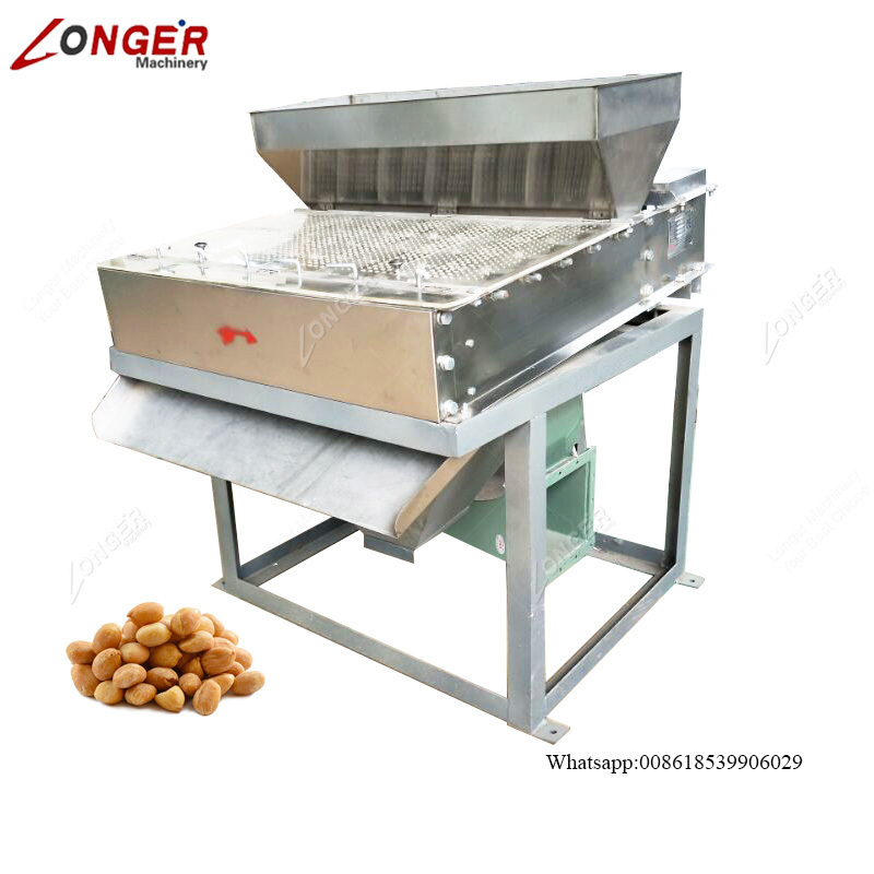 Wholesales Gas Roasted Peanut Peeler Groundnut Peeling Machine