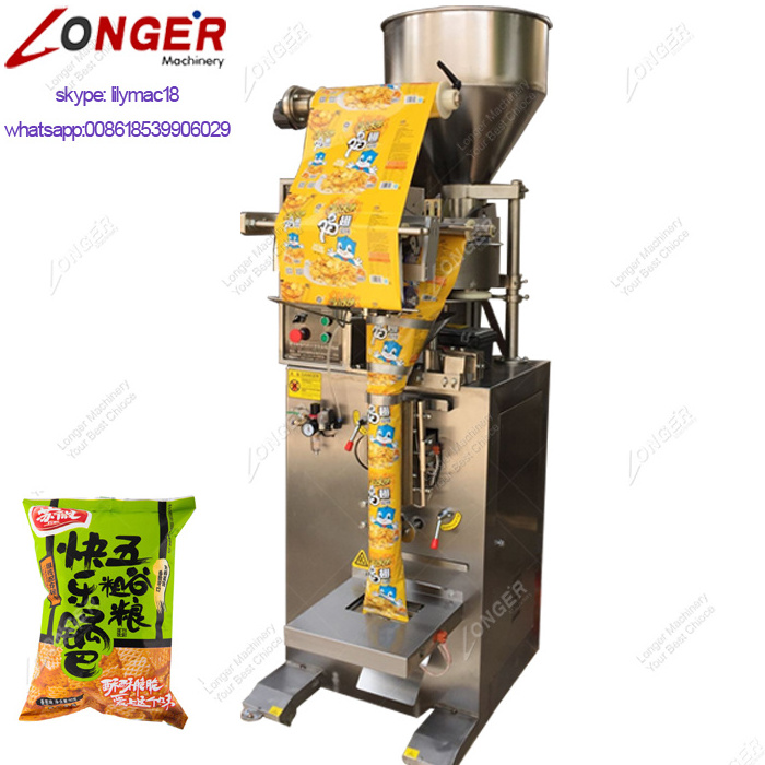 Factory Price Automatic Coffee Beans Peanut Weight Packaging Equipment Snacks Potato Chips Chin Chin Pouch Packing Machine