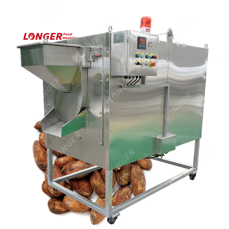 Industrial Peanut Roasting Machinery Price Drum Seeds Cocoa Bean Roaster