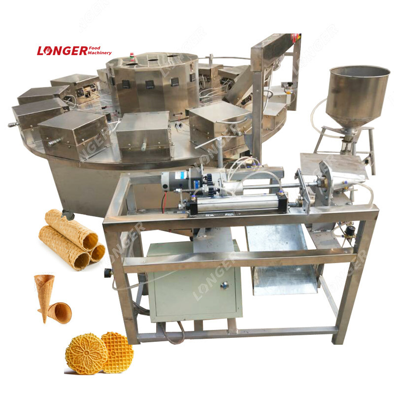 Egg roll making machine/Rolled sugar cone machine