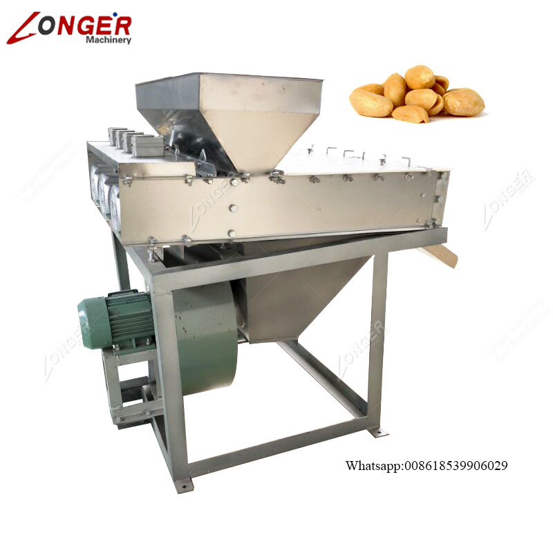 Wholesales Gas Roasted Peanut Peeler Groundnut Peeling Machine