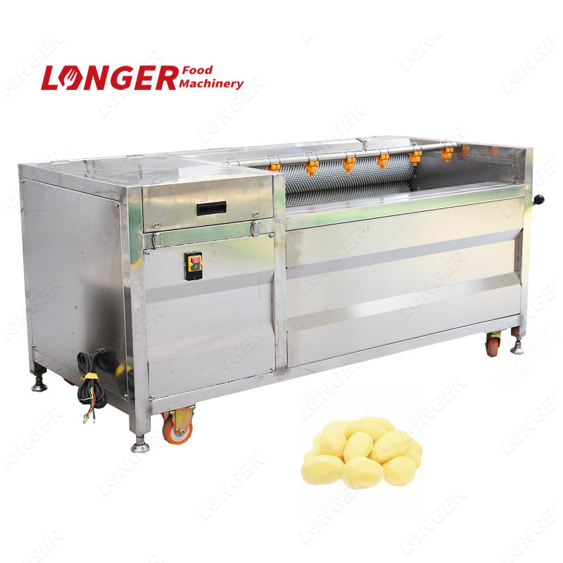 High Quality Industrial Potato Washing| Peeling Machine