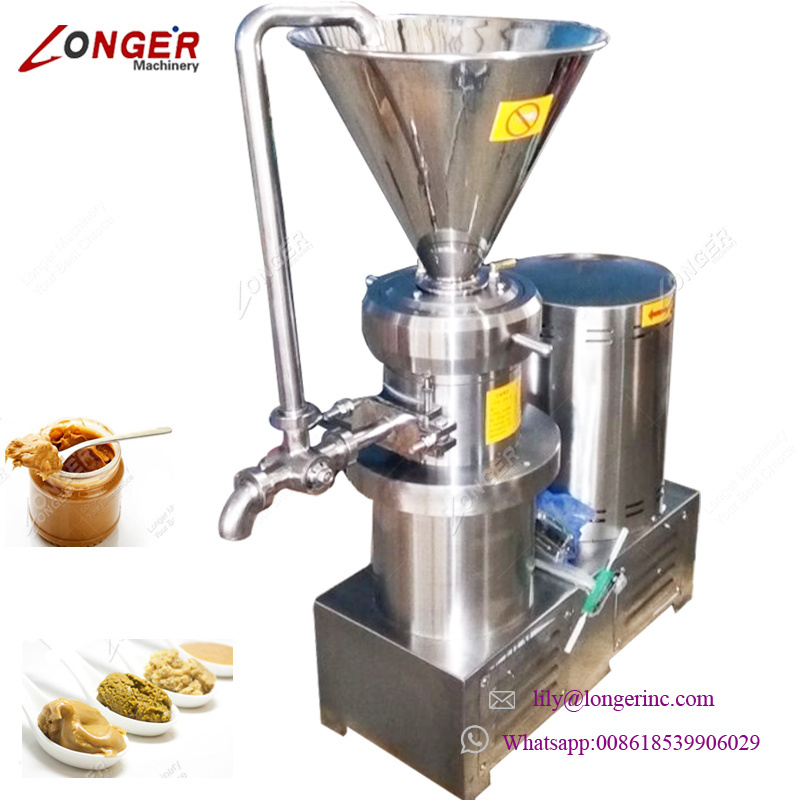 Industrial Making Peanut Paste Cocoa Bean Grinding Colloid Mill Tomatoes Grinder Machine