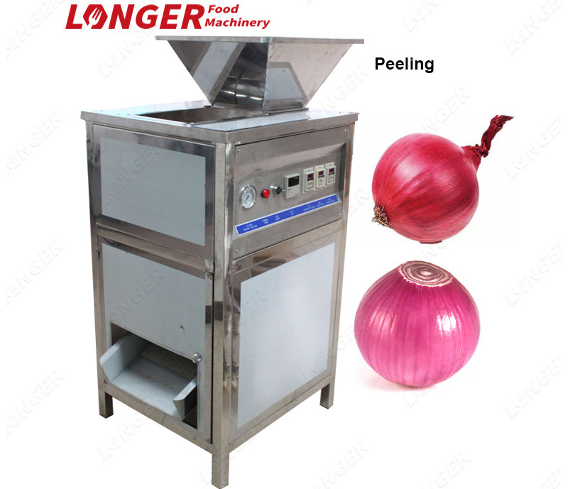 onion peeler and cutter/onion slicing machine