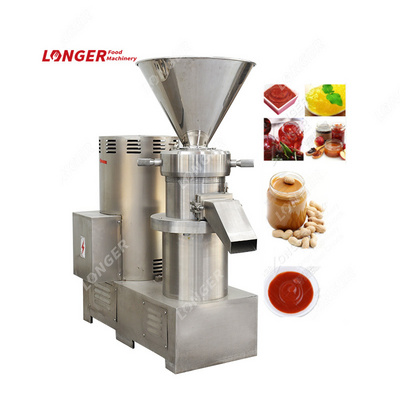 Industrial Making Peanut Paste Cocoa Bean Grinding Colloid Mill Tomatoes Grinder Machine