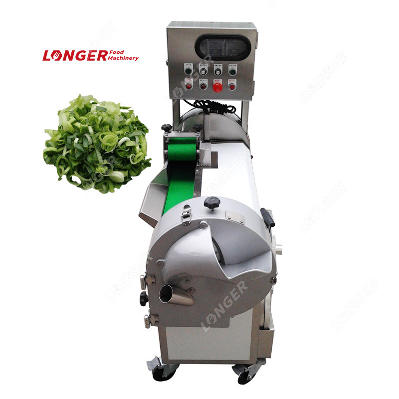 Leafy Vegetable Cutting Machine|Automatic Celery Cutter and Shredder