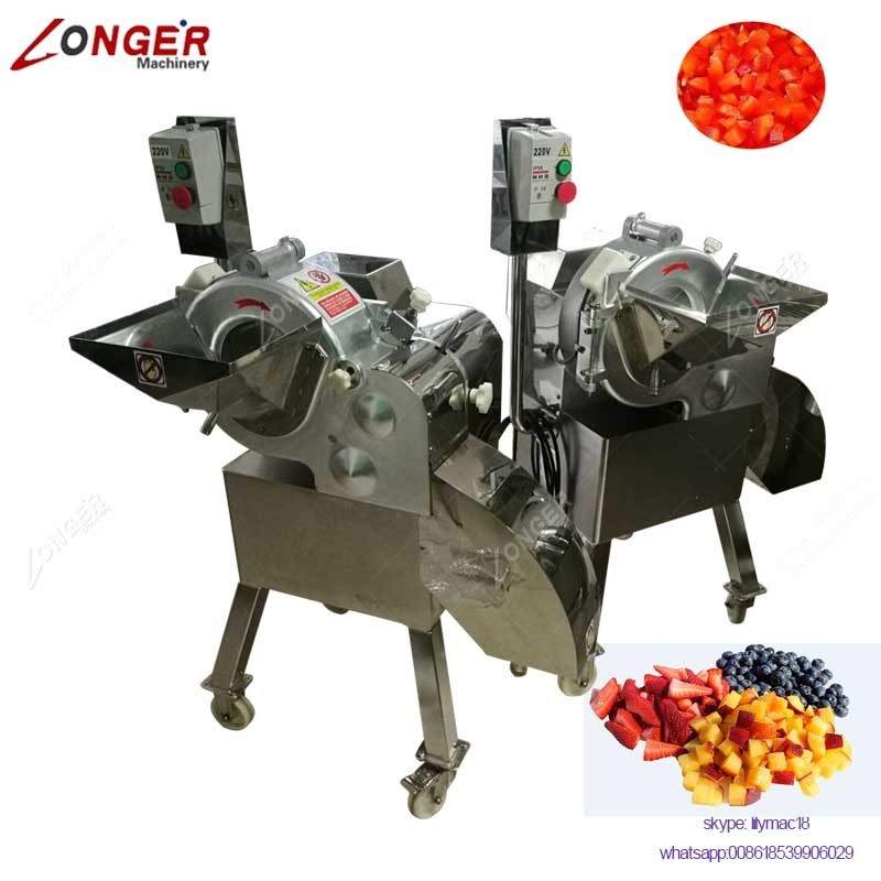 Commercial Fresh Mango Pineapple Cutting Vegetable Fruit Dicing Machine