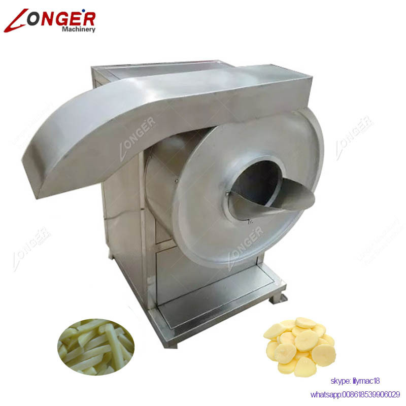 Industrial Electric Automatic Potato Slicer Machine French Fry Cutter