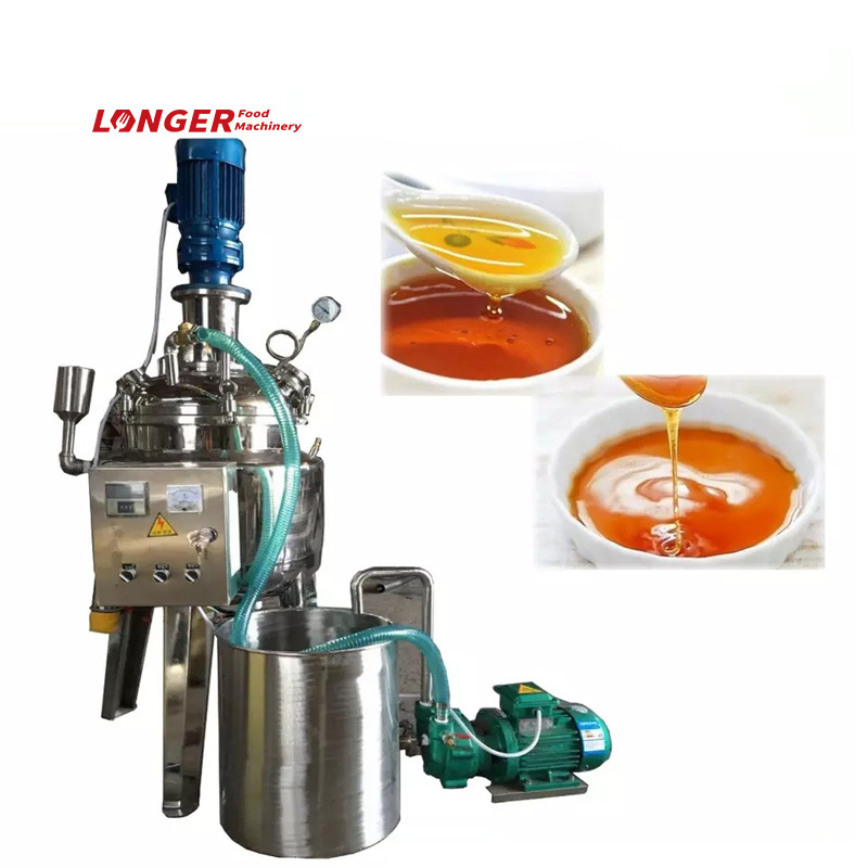 Electric Heating Syrup Vacuum Cooking Pot Syrup Vacuum Boiling and Concentrating Machine