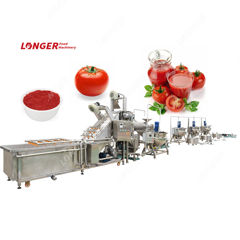 Low Cost Plant Tomato/Ketchup/Paste/Sauce Making Machine /Production Line Price of Tomato Paste Plant