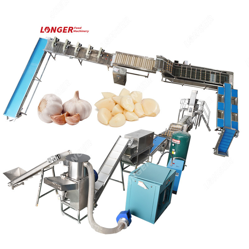 LONGER High Quality Garlic Separator/Garlic Breaker and Peeler Machine/Garlic Peeling Machine