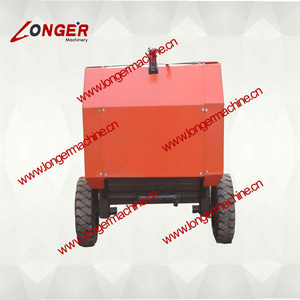 Round Hay Baler Machine|rice straw baling machine