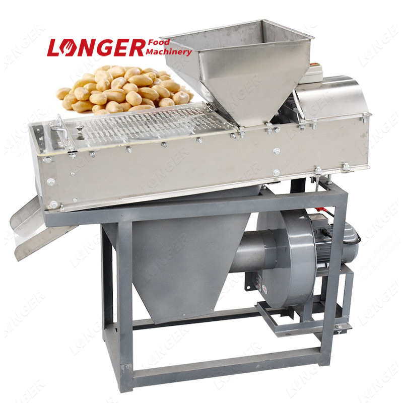 Wholesales Gas Roasted Peanut Peeler Groundnut Peeling Machine