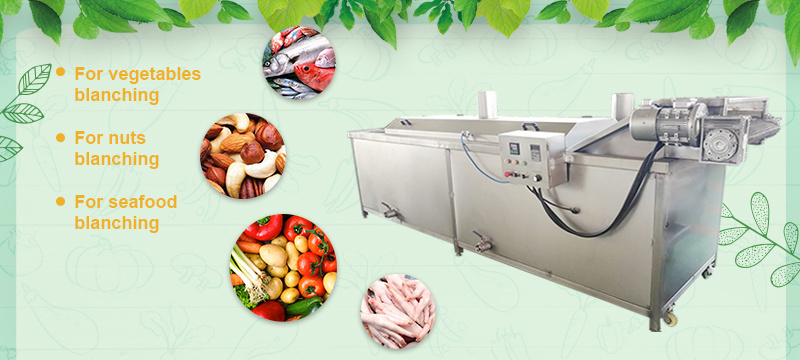 Best Sale Vegetable Steam Potato Blanching Machine Price