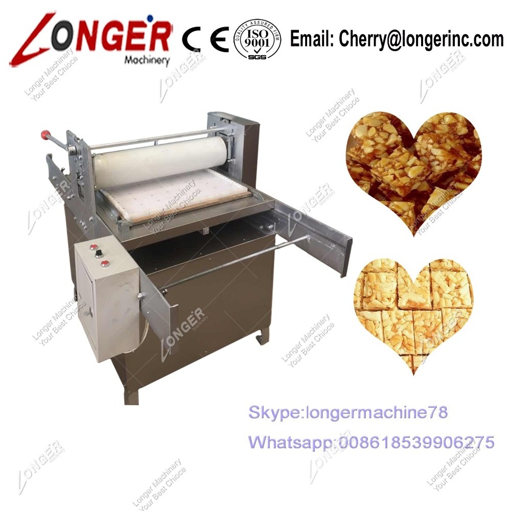 Commercial Manual Cereal Energy Granola Bar Molding Peanut Brittle Making Peanut Candy Machine